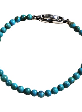 布拉德皮特同款绿松石手串手链