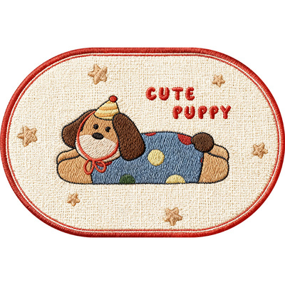 卡通硅藻泥防滑吸水家用浴室地垫