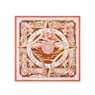 万事利真丝丝巾女桑蚕丝88cm大方巾丝绸围巾披肩送妈妈生日礼物