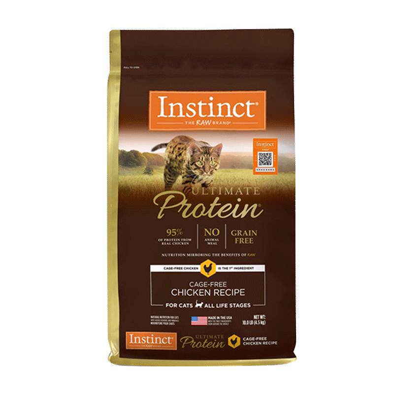 INSTINCT天然百利猫粮美猫全价膨化粮