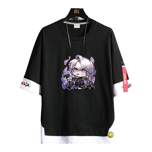 无期迷途周边短袖赫卡蒂兰利局长夜莺Q版纯棉T恤夏季男女百搭半袖