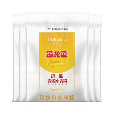 金龙鱼高筋麦芯小麦粉5kg×5袋