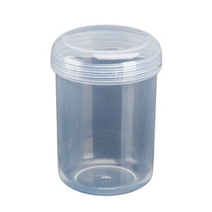 圆形盒透明塑料盒子零件盒收纳盒首饰盒样品盒小圆盒包装盒 圆621