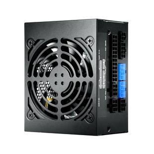 银昕SilverStone额定650/450W SX650/ST45SF-G金牌全模组SFX电源