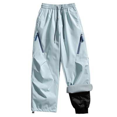 羽绒裤可拆卸内胆户外冲锋裤