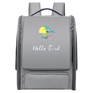 年后发/鹦鹉外出包便携笼小鸟双肩背玄凤透气牡丹和尚金太阳大号