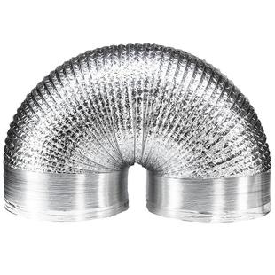 400商用200/250/300/350抽油烟机排烟管铝箔排气管伸缩风管道配件