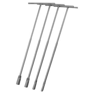 T型套筒扳手500长外六角扳手T形T字丁字手动套筒杆8mm10mm13/14mm