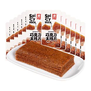 源氏辣条巧克力大辣片16g*12包手撕小零食休闲食品甜辣香辣味解馋