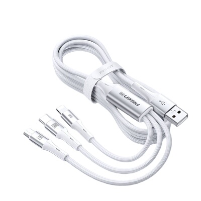 品胜三合一100W快充数据线多功能