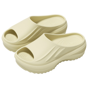 厚底拖鞋女2026新款夏季外穿绝美潮流增高跟防滑海边沙滩超火凉拖