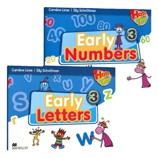 Hats on top 字母/数字书3级幼英语麦克米伦早教启蒙英语