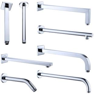 顶喷花洒连接杆暗装淋浴花洒配件支架不锈钢入墙杆子吊顶杆连接管