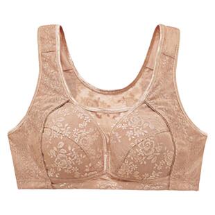 出口大码文胸全罩杯大胸显小缩胸聚拢内衣女无钢圈胸罩背心抹胸薄