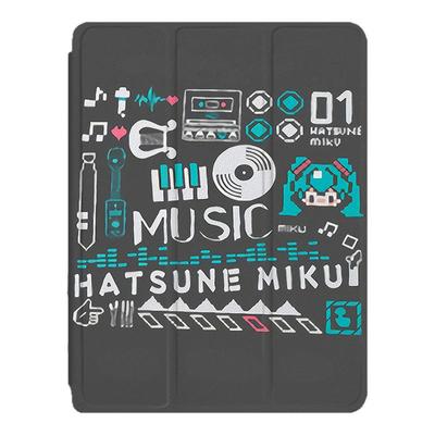 适用ipadpro保护壳air7/4二次元mini6初音零件2021苹果11寸第10代2023版12.9三折式3带笔槽5防摔平板套周边潮