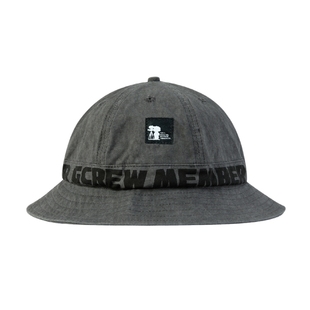 吉考斯工业时代绘系列复古水洗做旧机组小子导演帽圆顶遮阳渔夫帽