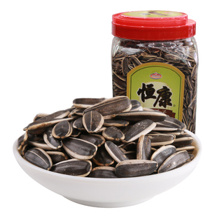 恒康食品 五香瓜子680g桶装 葵花籽大黑瓜子休闲零食坚果炒货批发