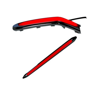 适用于23款红旗H5流光灯车标灯呼吸灯流水发光车标机盖灯改装配件