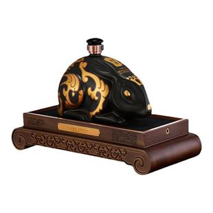 【生肖酒】贵州珍酒错金兔53度酱香型收藏摆柜老酒白酒1500ml坛装