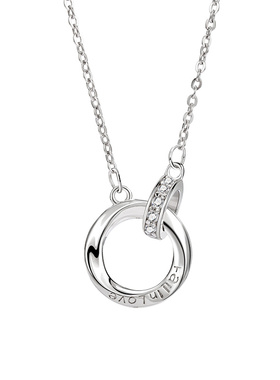 圣诞情人节礼物送男朋友纯银项链