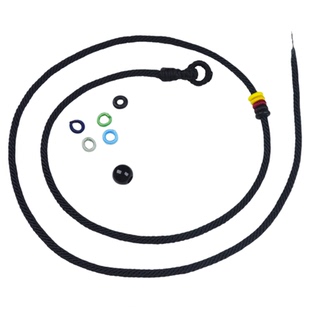 路路通弯管手工编织锁骨黄金吊坠配绳子项链绳diy半成品吊坠挂绳