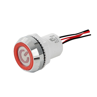 新款商用猛火灶电源开关点火炉灶防水按钮金属灶台商用灶配件燃气