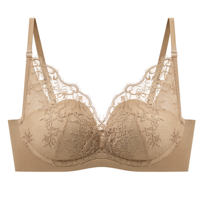 幸棉小胸聚拢蕾丝性感显大内衣女