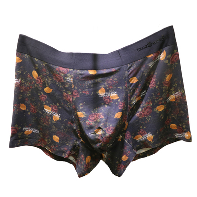 CM高清数码印花男士无痕平角短裤