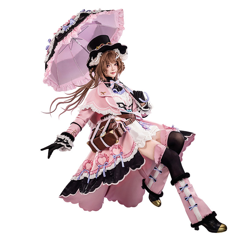 明日方舟艾雅法拉绵绒小魔女cos