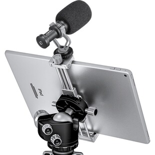 Leofoto徕图 PC-120 iPad平板支架通用三脚架云台稳定拍摄抖音直