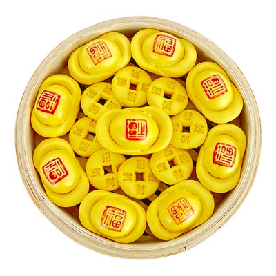 黄金元宝铜钱南瓜馒头