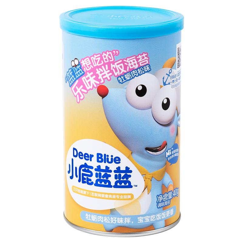 小鹿蓝蓝宝宝海苔碎拌饭料儿童零食肉松调味料调料40gX1罐