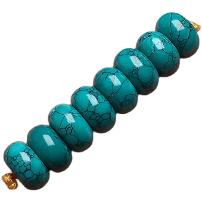 我磨的绿松石隔片很便宜