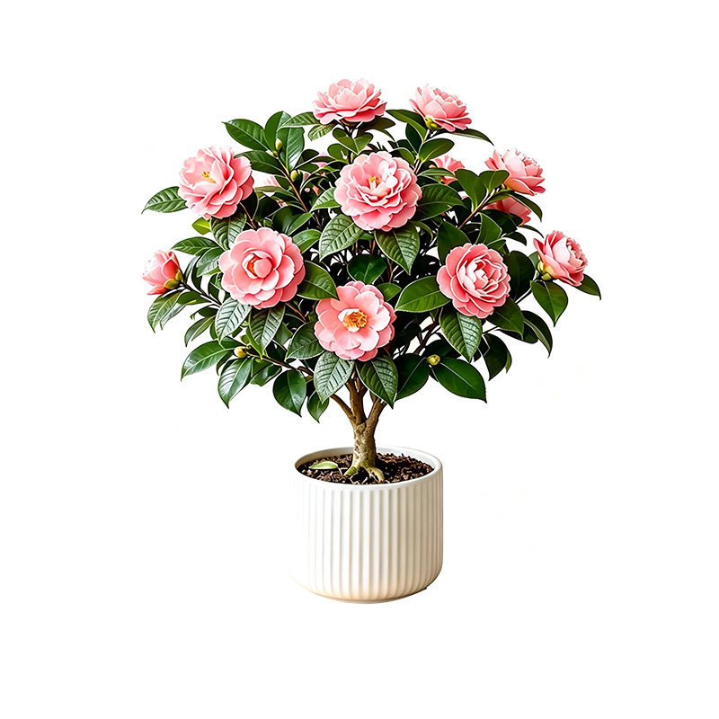 山茶花树苗盆栽花卉大型室内庭院植物耐寒盆景常青四季耐冬茶花苗
