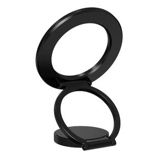 双面磁吸支架新款解压MagSafe手机指环扣磁力铝合金背贴桌面360度旋转便携吸附适用于苹果iphone