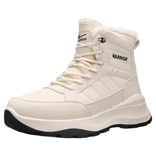 回力高帮雪地靴冬季加绒保暖防水防滑户外棉靴哈尔滨东北零下40度