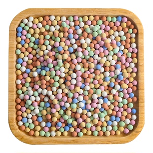 彩色陶粒颗粒花用垫底花卉铺面透气养花水培盆栽铺面石多肉营养