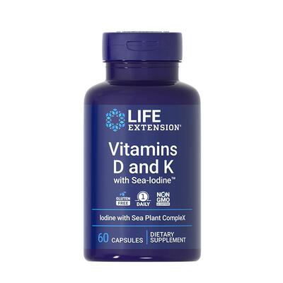 沿寿维生素D3K2中老年补钙mk7