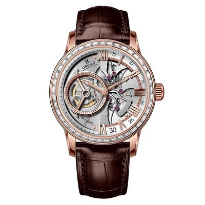 法国全自动机械表镂空