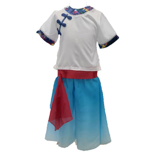 我院全速奔向你演出服工人健身操舞蹈演出服自豪的建设者演出服