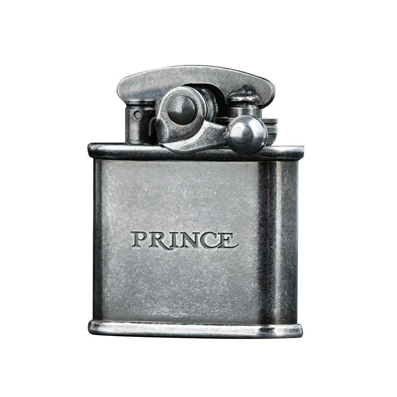 PRINCE打火机摇臂式蚀刻复古烟具