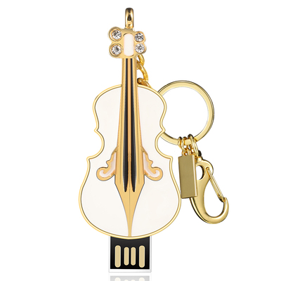 可爱小提琴u盘16g32g64g128g