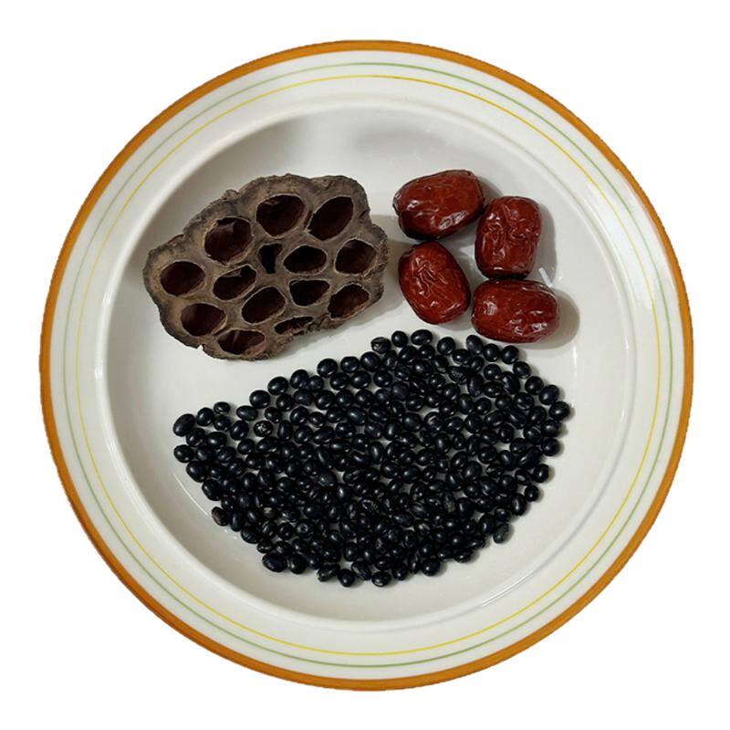 莲蓬黑豆水清胎毒清热消水肿利尿