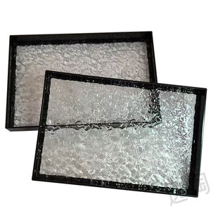 轻奢亚克力杯子收纳托盘民宿酒店浴室卫生间洗手台香薰收纳置物架