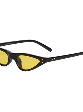 VINTAGETASTE Bella同款三角形小镜片ins风街拍小众墨镜太阳眼镜