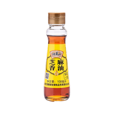 恒顺北固山芝麻香油108ml家用小瓶装炒菜凉拌菜火锅油碟蘸料尝鲜