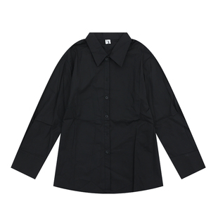 橘子树在哪儿糖果色系甜美百搭衬衫女春季款宽松显瘦休闲防晒衬衣