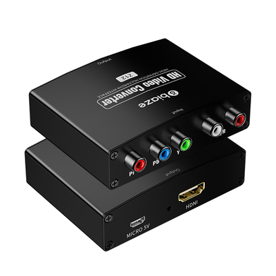 毕亚兹色差转hdmi转换器高清1080