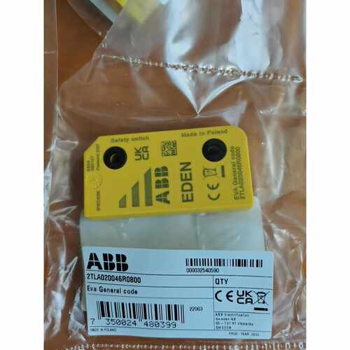 2TLA020046R0800 ABB通用安全模块 工业自动化控制配件