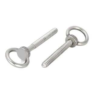 304不锈钢吊环螺丝钉带圆环自攻钉挂钩自钻羊眼圈型自攻 音响螺栓